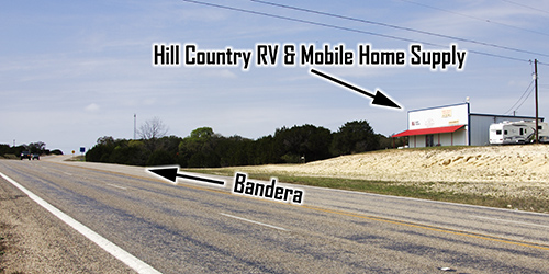 Traveling West toward Bandera